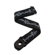 Immagine di Tracolla per chitarra D'Addario Accessories con sistema di aggancio Planet Lock, filo spinato