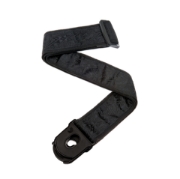 Immagine di Tracolla per chitarra D'Addario Accessories con sistema di aggancio Planet Lock, raso nero