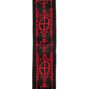 Immagine di Tracolla per chitarra D'Addario Accessories con sistema di aggancio Planet Lock, voodoo