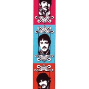 Immagine di Tracolla D'Addario in tessuto intrecciato per chitarra, 50° Anniversario Sgt. Pepper's Lonely Hearts Club Band
