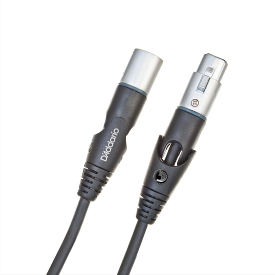 Immagine di Cavo per microfono D'Addario Accessories Custom con connettore XLR snodato, 7,6 metri