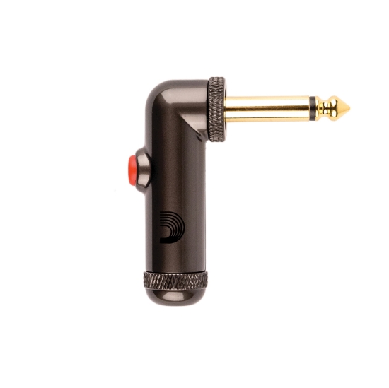 Immagine di Connettore D'Addario Fai-da-te da 1/4" con interruttore di esclusione, a pipa