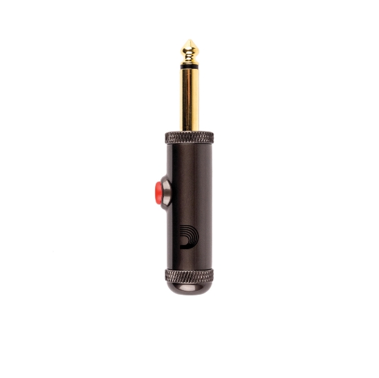 Immagine di Connettore D'Addario Fai-da-te da 1/4" con interruttore di esclusione, dritto