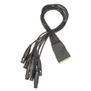 Immagine di Cavo breakout D'Addario Accessories Modular Snake con connettori XLR femmina