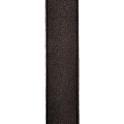 Immagine di Tracolla per chitarra D'Addario Accessories con sistema di aggancio Planet Lock, in pelle nera