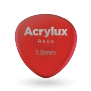 Immagine di D'Addario Acrylux Reso - Plettri per mandolino 1,5 mm, confezione da 3