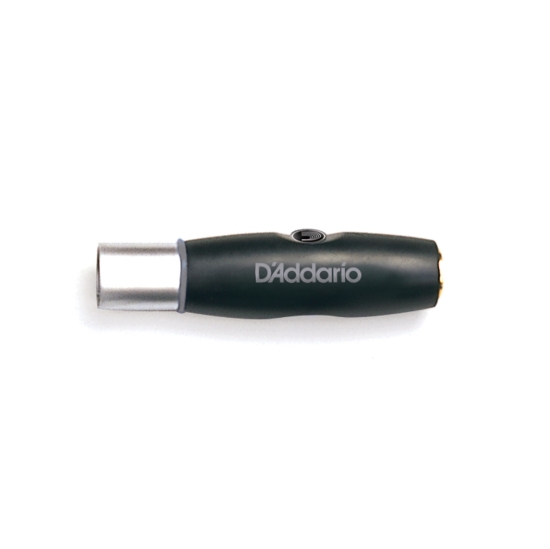 Immagine di Adattatore bilanciato D'Addario Accessories, connettore XLR maschio - connettore jack femmina di 6,35 mm