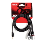 Immagine di Cavo audio Custom Series 1/8"- Doppio jack XLR