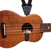 Immagine di Tracolla D'Addario Eco per ukulele, nera