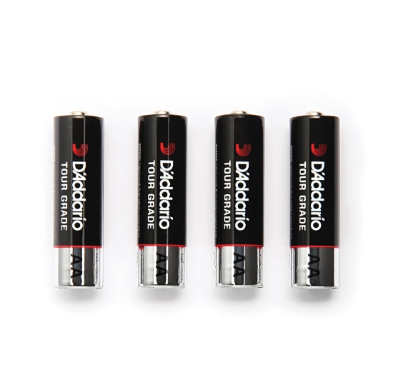 Immagine di Batterie D'Addario formato AA, confezione da 4