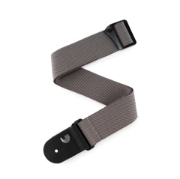 Immagine di Tracolla D'Addario in classico tweed per chitarra, grigia