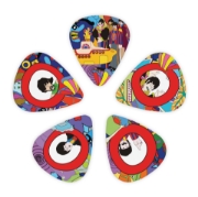 Immagine di Plettri D'Addario per chitarra, 50° Anniversario Yellow Submarine, morbidi