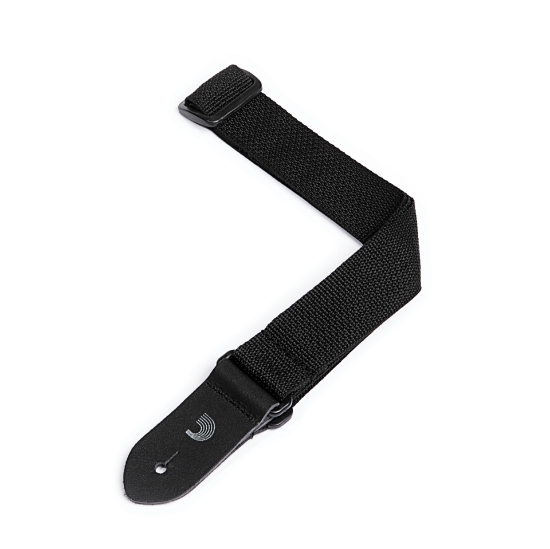 Immagine di D'Addario 1.5" Polypropylene Ukulele Strap - Black