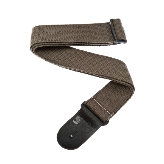 Immagine di Tracolla per chitarra D'Addario Accessories, in cotone militare