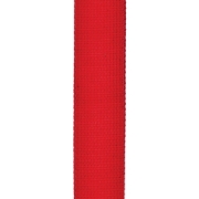 Immagine di Tracolla per chitarra D'Addario Accessories con sistema di aggancio Planet Lock, in cotone rosso