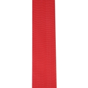 Immagine di Tracolla D'Addario per chitarra in stile "cintura di sicurezza", rossa