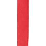 Immagine di Tracolla D'Addario sottile in pelle per chitarra, rossa