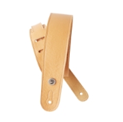 Immagine di Tracolla D'Addario sottile in pelle per chitarra, gialla