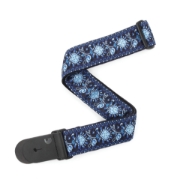 Immagine di 2" Woven Guitar Strap, Monterey 2 - Blue, by D'Addario
