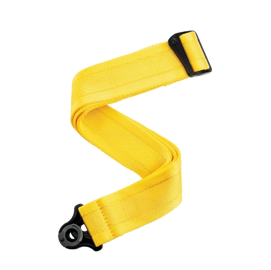 Immagine di Tracolla D'Addario per chitarra con sistema Auto Lock - Mellow Yellow
