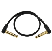 Immagine di Cavo D'Addario con jack piatti per pedaliera, 30 cm, angolare, confezione singola