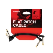 Immagine di Cavo D'Addario con jack piatti per pedaliera, 10 cm, offset destro, confezione doppia