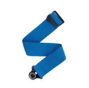 Immagine di Tracolla D'Addario in polipropilene per chitarra con sistema Auto Lock, blu
