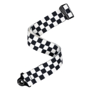 Immagine di D'Addario Auto Lock Guitar Strap, Skater Checkerboard