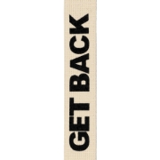 Immagine di D'Addario Beatles Get Back, tracolla per chitarra in cotone