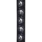 Immagine di Tracolla D'Addario Alchemy per chitarra, Skulls in Spades