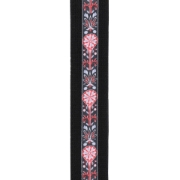Immagine di Tracolla Deluxe in cotone per chitarra, nera