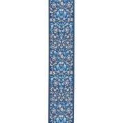 Immagine di Tracolla Eco in tessuto persiano intrecciato per chitarra, blu