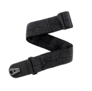 Immagine di Tracolla intrecciata D'Addario Pad Lock per chitarra, Lightning Black Tubular