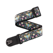 Immagine di Tracolla intrecciata D'Addario Pad Lock per chitarra, Phoenix Dream