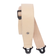Immagine di Tracolla D'Addario Comfort in pelle con sistema Auto Lock, Marrone chiara