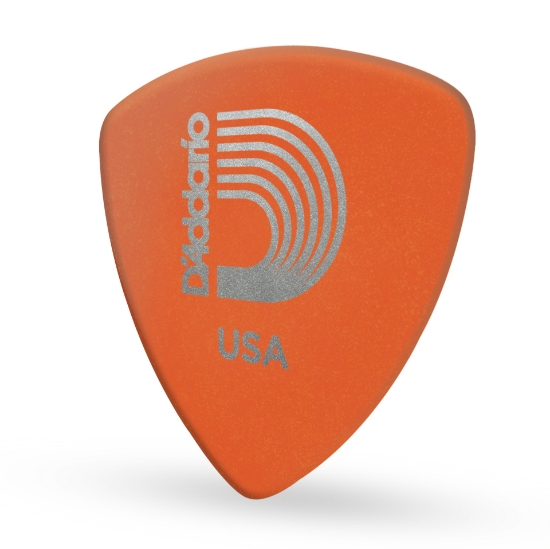 Immagine di Confezione da 10 plettri morbidi D'Addario Accessories, grandi, in Duralin
