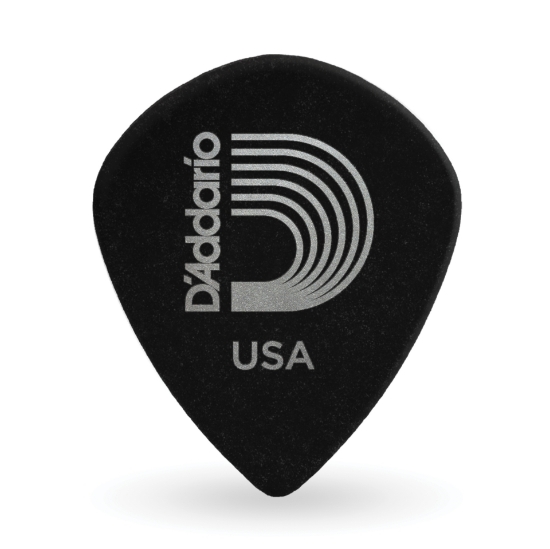 Immagine di Confezione da 10 plettri duri D'Addario Accessories Black Ice