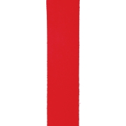 Immagine di Tracolla D'Addario classica in pelle per chitarra - Rossa