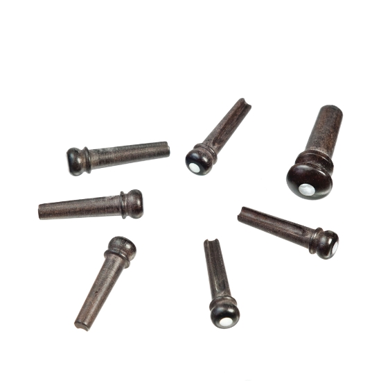 Immagine di Pioli per ponte e set bottone D'Addario Accessories, inserto in madreperla