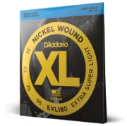 Immagine di Corde D’Addario EXL180 per basso, Nickel Wound, Extra Super Light, 35-95, Long Scale