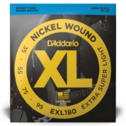 Immagine di Corde D’Addario EXL180 per basso, Nickel Wound, Extra Super Light, 35-95, Long Scale