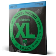 Immagine di Corde D’Addario EXL220S per basso, Nickel Wound, Super Light, 40-95, Short Scale