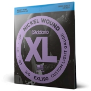 Immagine di Corde D’Addario EXL190 per basso, Nickel Wound, Custom Light, 40-100, Long Scale