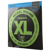 Immagine di Corde D’Addario EXL165-6 per basso, 6 corde, Nickel Wound, Custom Light, 32-135, Long Scale