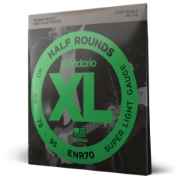 Immagine di Corde D’Addario ENR70 Half Round per basso, Super Light, 40-95, Long Scale
