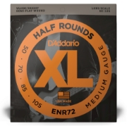 Immagine di Corde D’Addario ENR72 Half Round per basso, Medium, 50-105, Long Scale