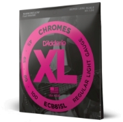 Immagine di Corde D’Addario ECB81SL Chromes per basso, Light, 45-100, Super Long Scale