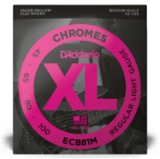 Immagine di Corde D’Addario ECB81M Chromes per basso, Light, 45-100, Medium Scale