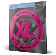 Immagine di Corde D’Addario EPS170-6 ProSteels per basso, 6 corde, Light, 32-130, Long Scale