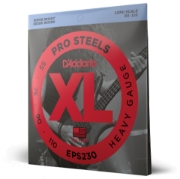 Immagine di Corde D’Addario EPS230 ProSteels per basso, Heavy, 55-110, Long Scale